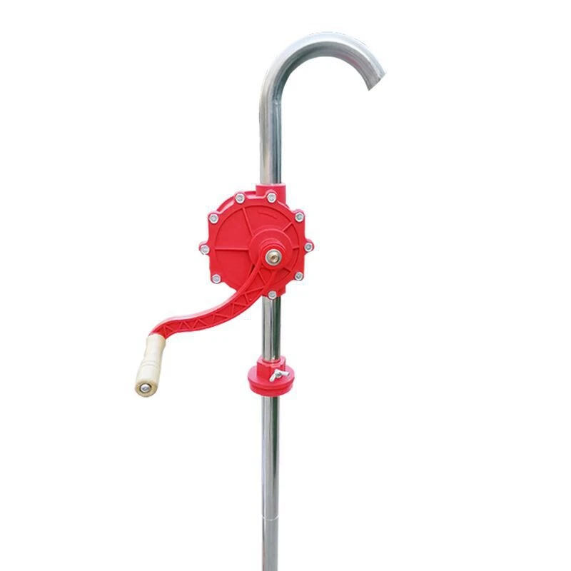 

NEW Manual Hand Pump 32Mm Heavy Drum Rotary New Oil Fuel Barrel Heavy Duty Pump Fuel Oil Gas Transfer Tool