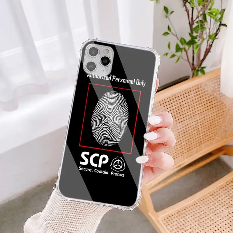 

Special Containment Phone Case Transparent Case For IPhone 6 6s 7 8 Plus X Xs Xr Xsmax 11 12 Pro Promax 12mini SCP