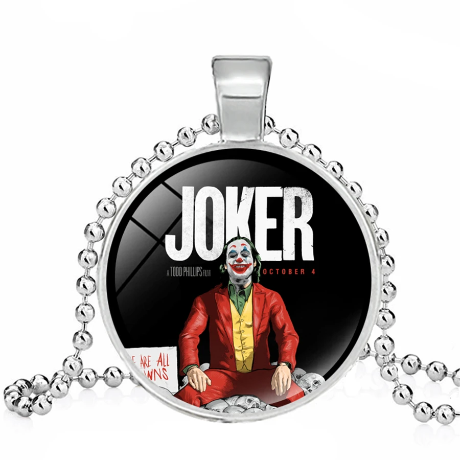 Фильм ужасов Стивен Кинг это ожерелье s Джокер клоун Pennywise кулон фигурка Хэллоуин