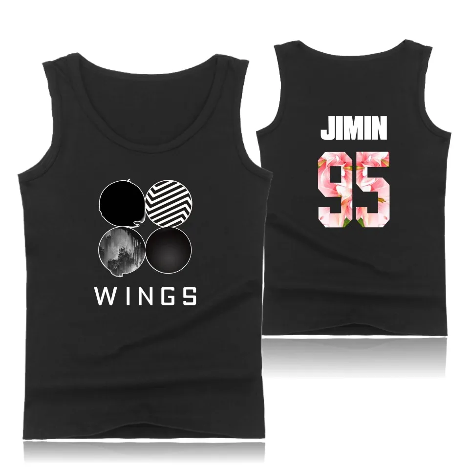 Мужская майка для фитнеса Kpop Bangtan Boys модная жилетка J-hope V RM бодибилдинга летняя