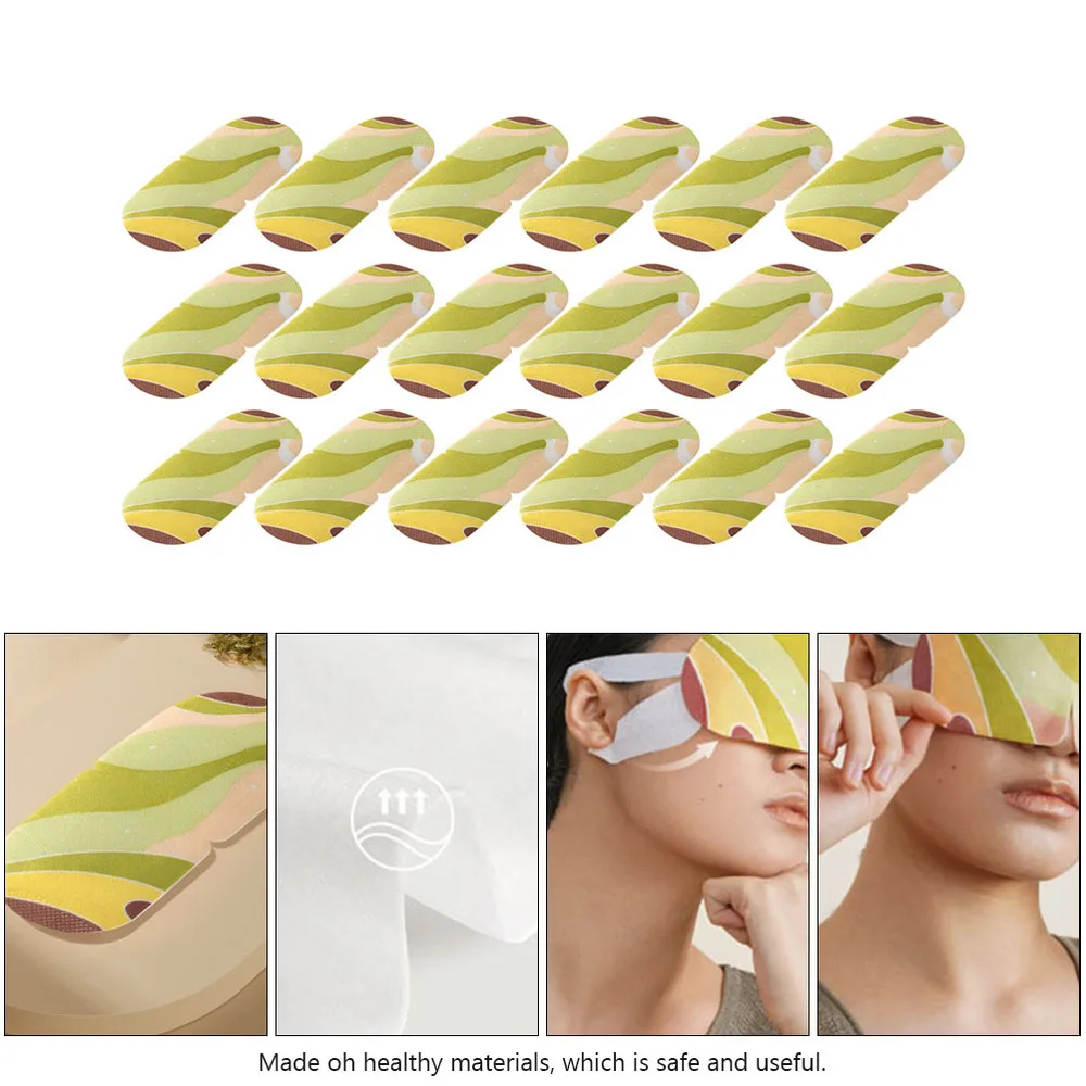 

18Pcs Vervain Heating Eye Masks Effective Steam Eye Masks Healthy Blindfolds