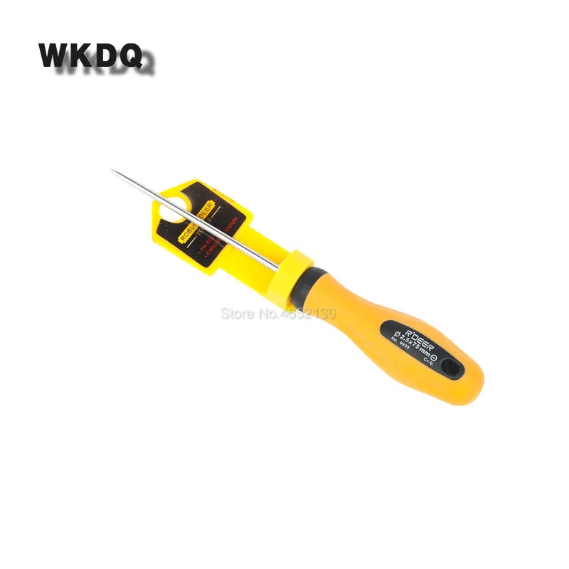 

Слот для отвертки, магнитный патрон WKT 2,5*75, 1 шт., Клеммная колодка для Din-рейки, инструмент, электрический разъем, ручной инструмент, отвертка