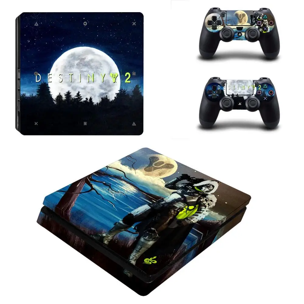 Игра Destiny 2 PS4 тонкая кожа Стикеры Виниловая наклейка для Playstation 4 DuslShock консоли и