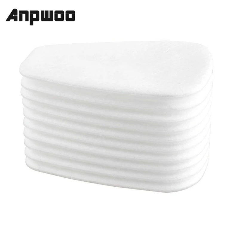 

ANPWOO 10 шт хлопковые фильтры сменный сажевый фильтр для 6200/7502/6800 Пылезащитная маска химический респиратор живопись