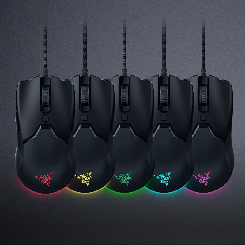 Игровая мини мышь Razer Viper 61 г ультрасветильник дизайн CHROMA RGB светильник 8500 DPI с