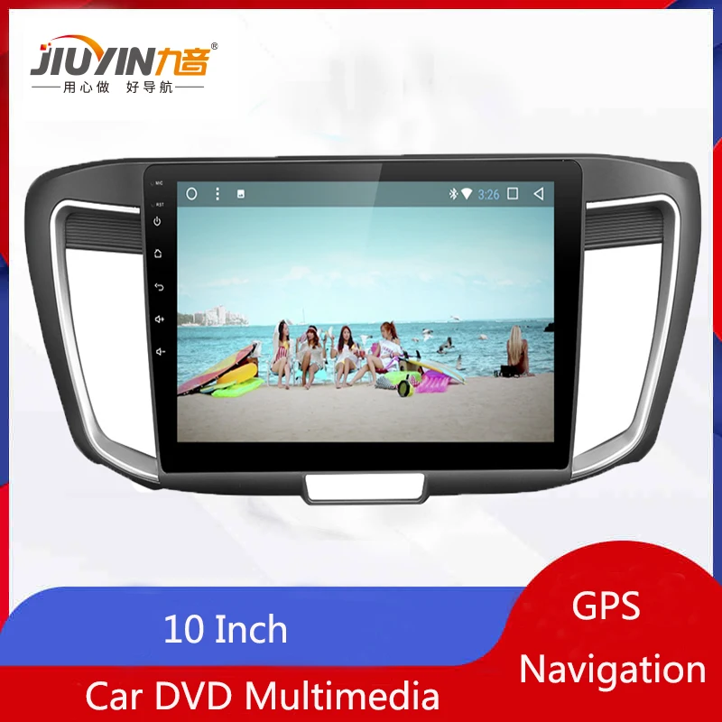 JIUYIN 10 1 дюймов Авто Радио стерео для Honda Accord 2014 2015 2016 Android 8 автомобиль DVD