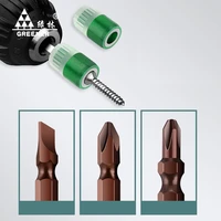 greener strong hardness bit hand electric drill bit anti skid cross strong magnetic circle electric screwdriver