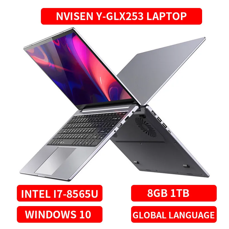 

NVISEN Y-GLX253 15,6 "игровой ноутбук Intel i7-8565U NVIDIA GeForce MX250 8 ГБ 1 ТБ Windows 10 1920*1080 FHD IPS Экран Тетрадь