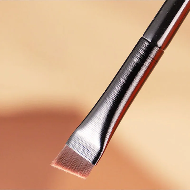 Кисти для макияжа с синтетическим ворсом угловая кисть контура бровей