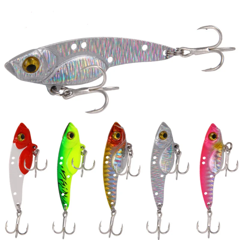 

Baits Vibrate Teeth Metal Hooks Far Cast Sea Fishing Tools For Freshwater Bass