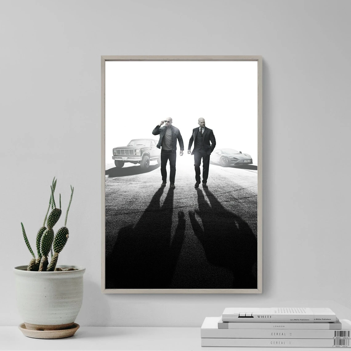 Быстрые и веселые подарки Хубби Шоу постер фильма печать на холсте украшение