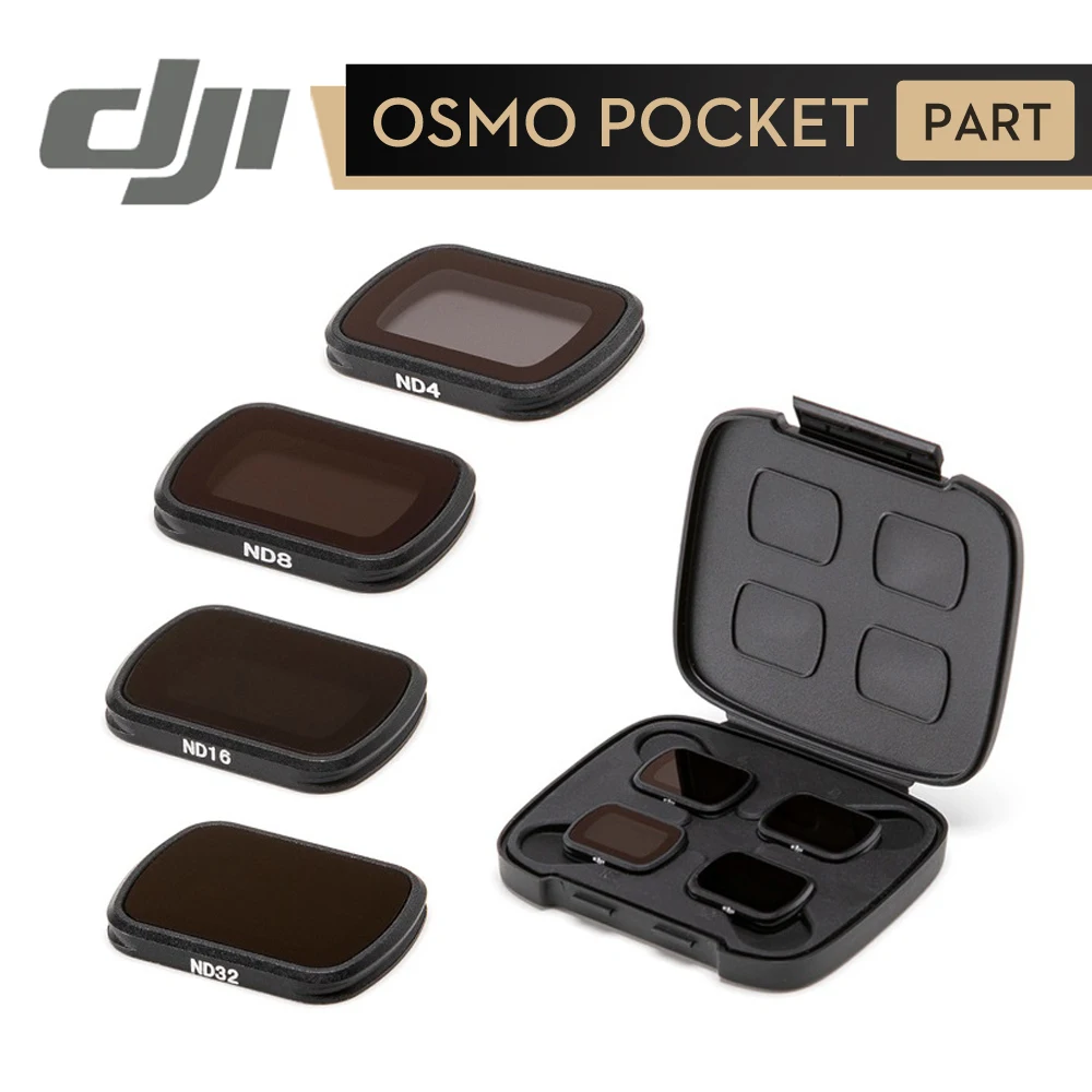 Набор карманных нейтральных фильтров DJI Osmo ND 4 8 16 32 магнитный дизайн