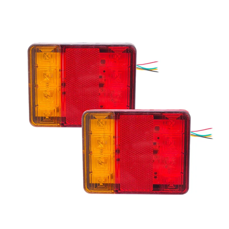 2 шт. автомобильные светодиодные сигнальные лампы 8 светодиодов|Световые