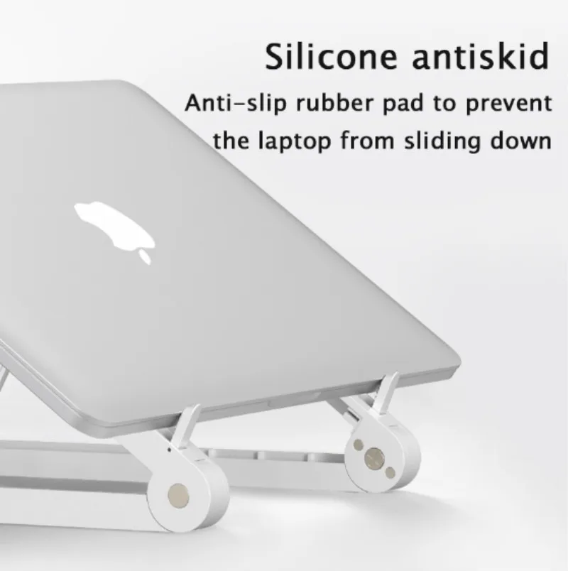 Регулируемая Нескользящая подставка для ноутбука настольный держатель Macbook Pro