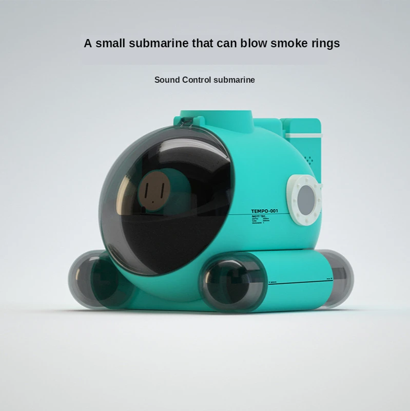 Tangbo-humidificador de aire port&aacute;til para el hogar, peque&ntilde;o aerosol de escritorio, anillo de humo, m&uacute;sica, peque&ntilde;o submarino, juguete, tecnolog&iacute;a negra, N &deg; 1-3