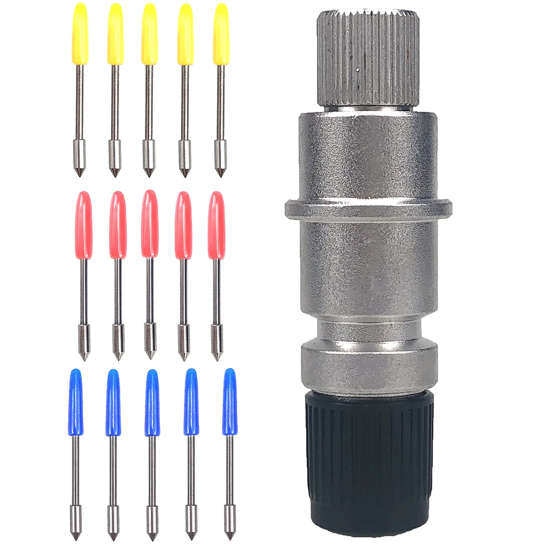 15 шт. 30/45/60 градусов CB09 лезвия плоттера виниловый резак пленочный нож + 1 Graphtec Silhouette