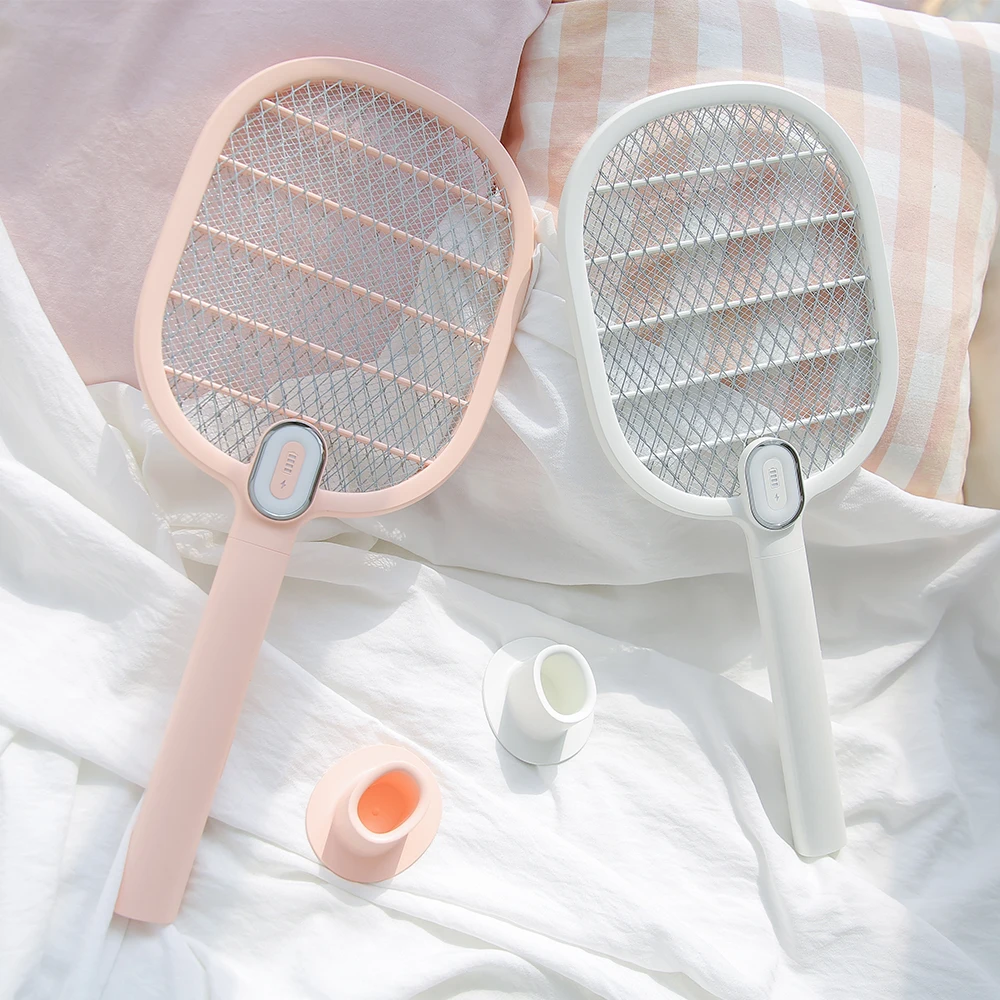 

Urallife 3-layer Electric Mosquito Swatter USB Charging Led Electric Insect Bug Fly Mosquito Dispeller Killer Racket