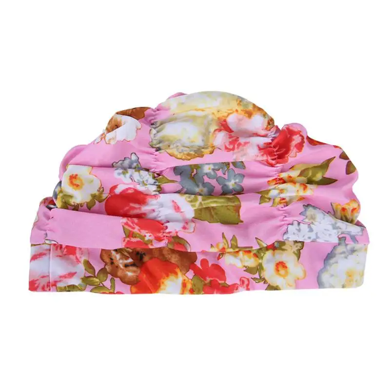 

Hot Long Hair Swim Caps Hat Bathing Cap Swimming Hat Star Floral Pattern Swimming Caps Sexy Girls Drape Stretch 1 pc