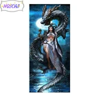 Алмазная 3D картина сделай сам, красивое животное, полная круглая Алмазная вышивка крестиком стразы, художественные картины, мозаика, украшение для дома