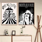 Мультяшные комиксные плакаты и принты Beetlejuice, Картина на холсте, Настенная картина, ВИНТАЖНЫЙ ПЛАКАТ, декоративный Декор для дома