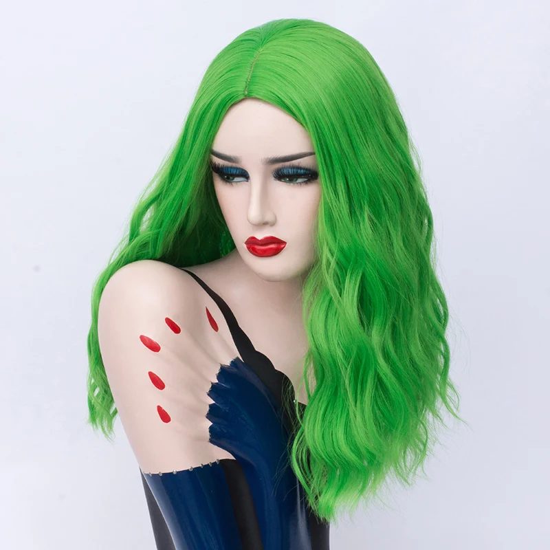 MSI Wigs длинные волнистые оранжевые парики Косплей блонд синтетический парик для белых женщин высокая температура волокна волос