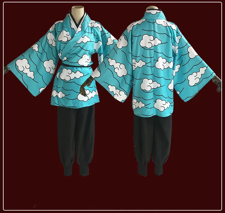 Демон убийца: Kimetsu без Yaiba камадо Tanjirou Urokodaki Sakonji костюм Косплэй Хэллоуин