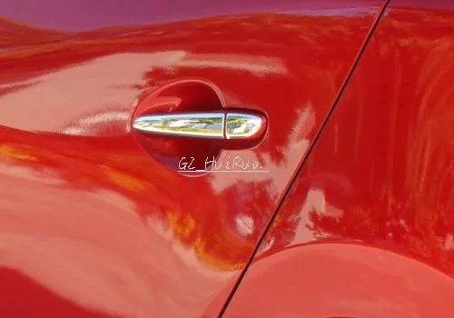 Бесплатная доставка! Хромированная накладка на дверную ручку для Mazda 3 AXELA M3 2014