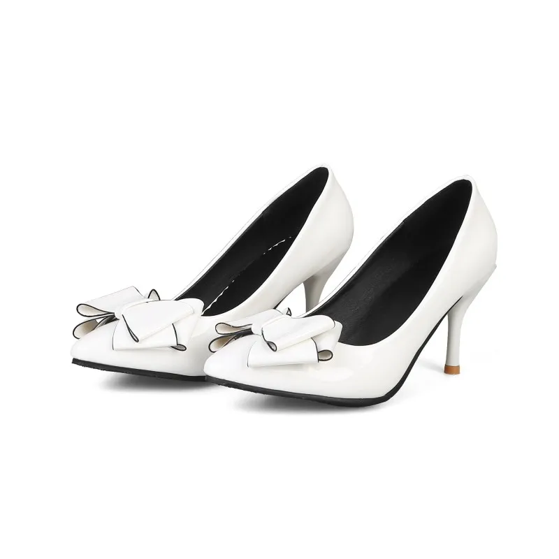 Большие размеры 11 12 13 Женская обувь на высоком каблуке Женские туфли лодочки с