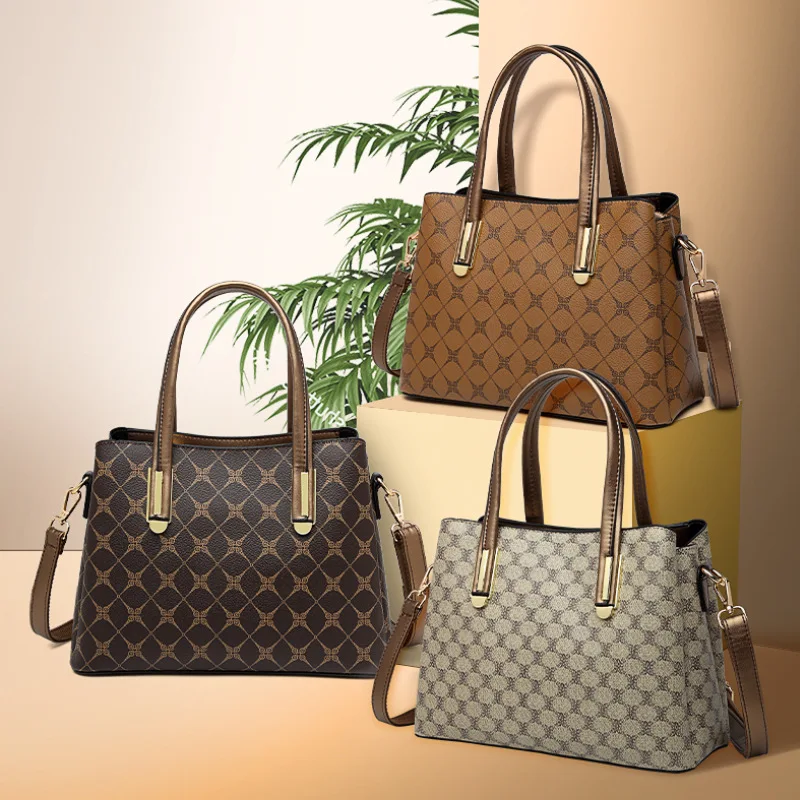 

Women's bag new style shoulder bag crossbite bag large capacity handbag fashionable atmosphere designer bag purses and handbags