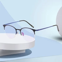 men and women style alloy eyewear frame full rim spectacles optical prescription frame round eyeglasses