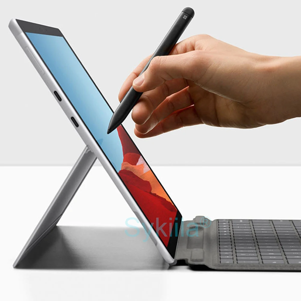 

Screen Protector for Surface Pro 7 7+ 6 5 4 3 2 X for Microsoft Laptop GO 2 Book 2 3 RT Silicone Film Clear Plus HD Skin 12.3