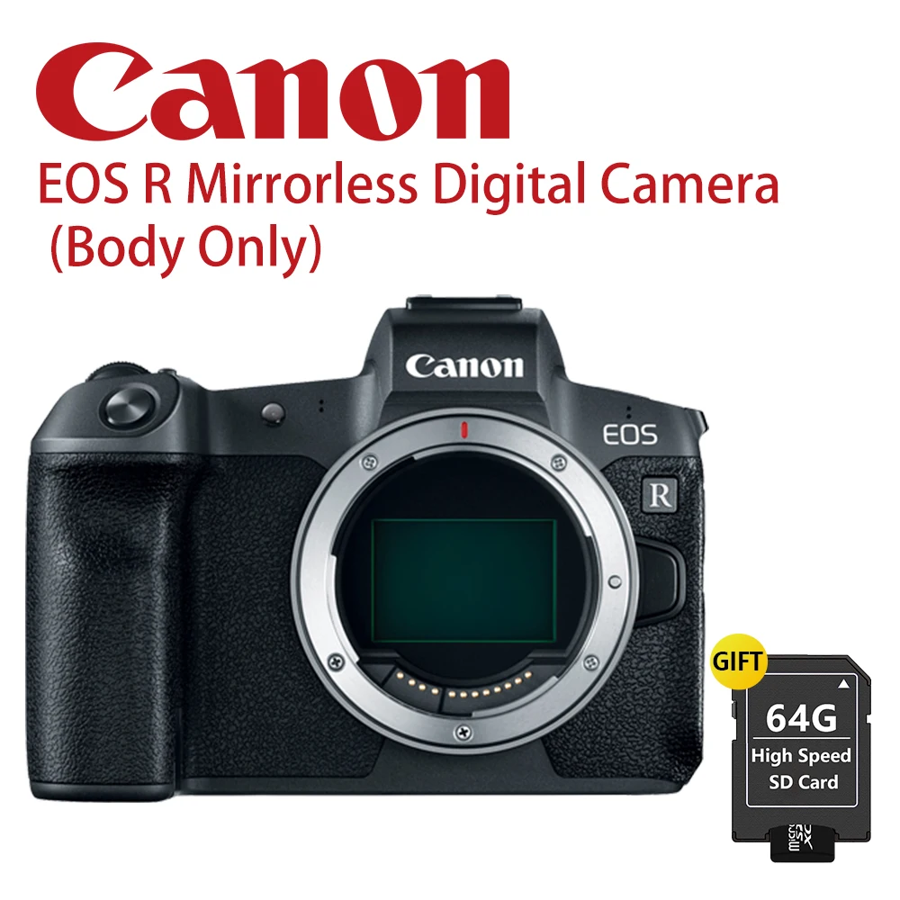 

Беззеркальная цифровая камера Canon EOS R (только корпус)