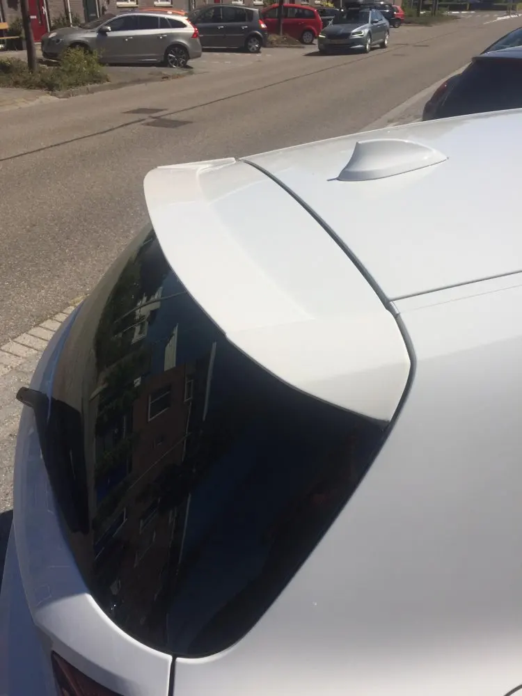 Спойлер для BMW F20 F21 2012-2015 1 серии 116i 120i 118i M135i спойлер из АБС-материала заднего крыла