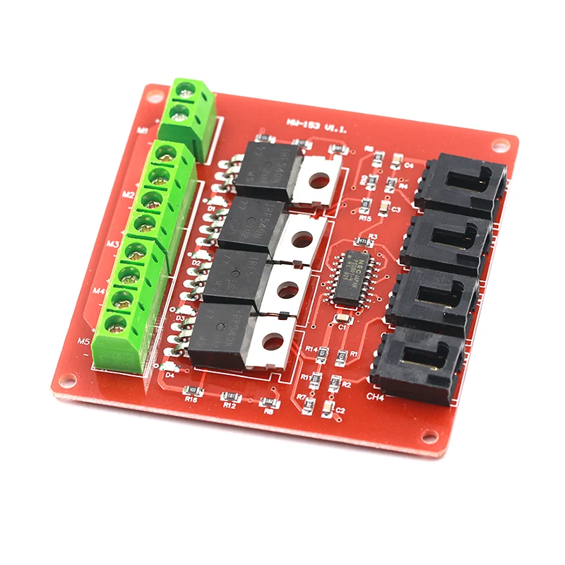 Четыре канала 4 маршрут MOSFET Кнопка IRF540 V4.0 + модуль коммутатора для Arduino |