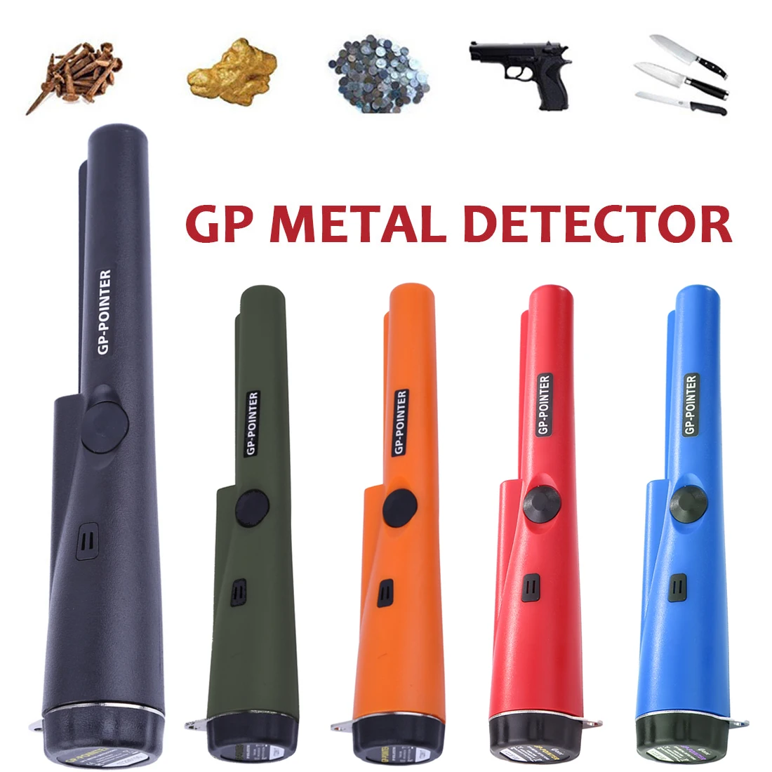 

Professional Pointer Metal Gold Digger Garden Detecting Waterproof Head Pinpointer Gold Detector Detector Handheld Pinpointing