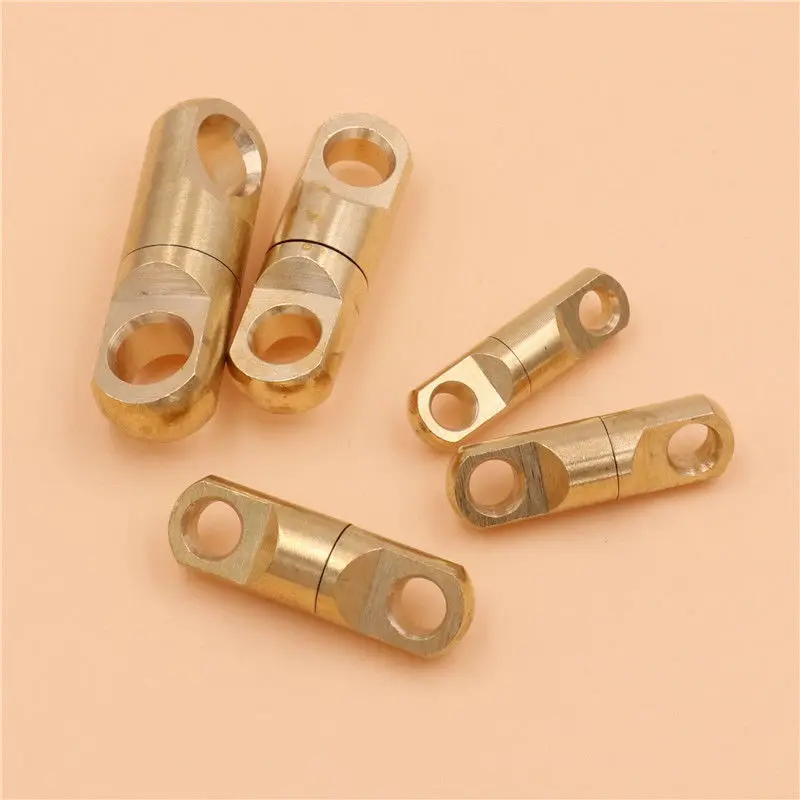 Поворотный коннектор для брелка из твердой латуни 2 шт. | Дом и сад