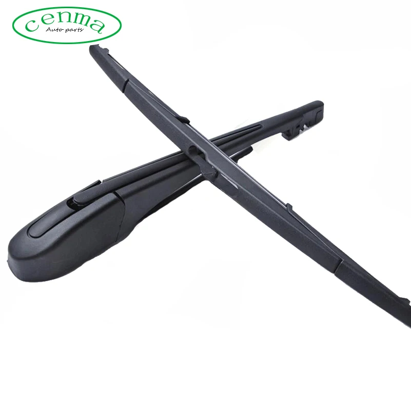 

14" Rear Wiper Blade and Arm Set For Fiat Scudo 2007-2015 back window Windshield windscreen wiper