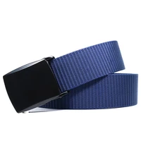 new korean canvas belt for men outdoor tactical alloy buckle fashion luxury cowboy pants accessories high quality designer belt