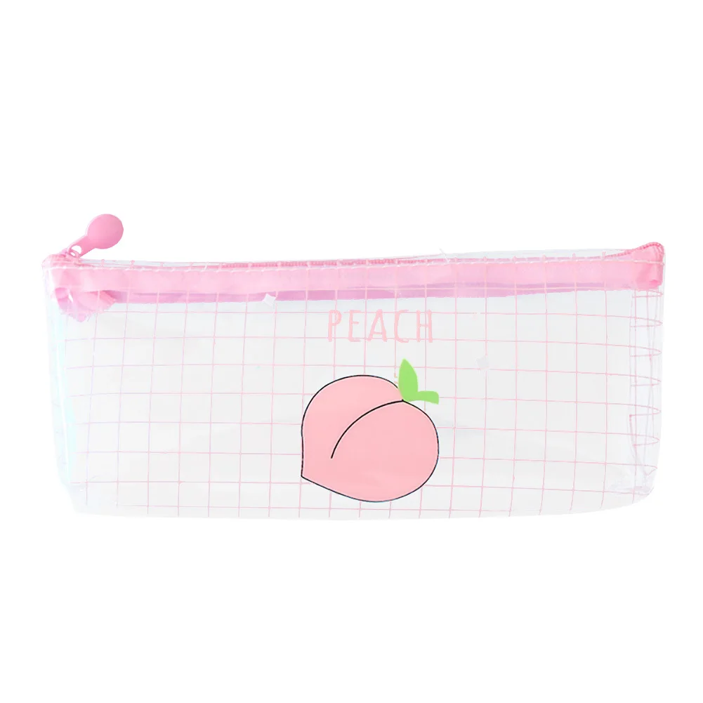 Творческий Простой маленький свежий Карандаш Чехол прозрачный пенал большой