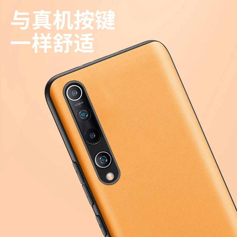

Plain Smartphone Case for Xiaomi Mi 11 Ultra Mi 10 Redmi Note9 Pro K30 Pro Business Style Case Back Cover