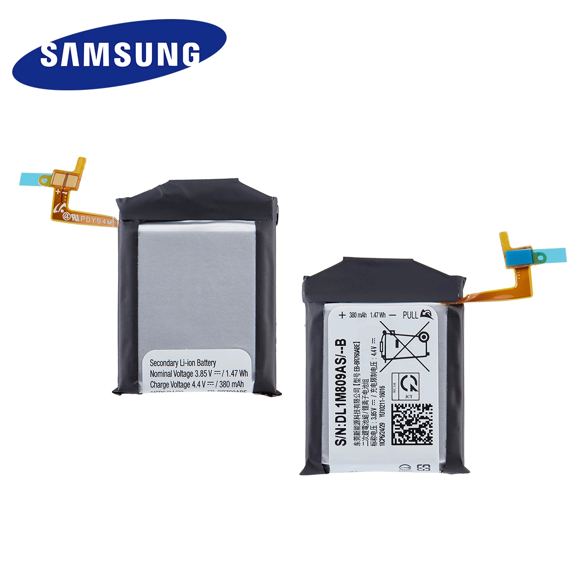 SAMSUNG-bater&iacute;a original EB-BR760ABE de 380mAh para Samsung Gear 3 Frontier, SM-R770 cl&aacute;sico, SM-R760, R765, SM-R765S, herramientas-4