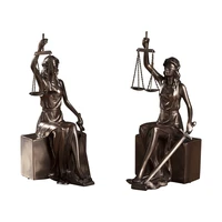 ancient greek goddess of justice sculpture european retro resin ornaments statue crafts home office desktop decoration figurine