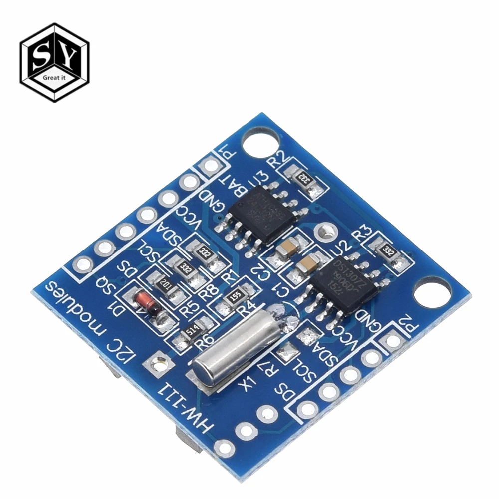 Модуль часов Great IT I2C RTC DS1307 AT24C32 для AVR ARM PIC крошечные модули памяти 1 шт.|rtc ds1307|rtc