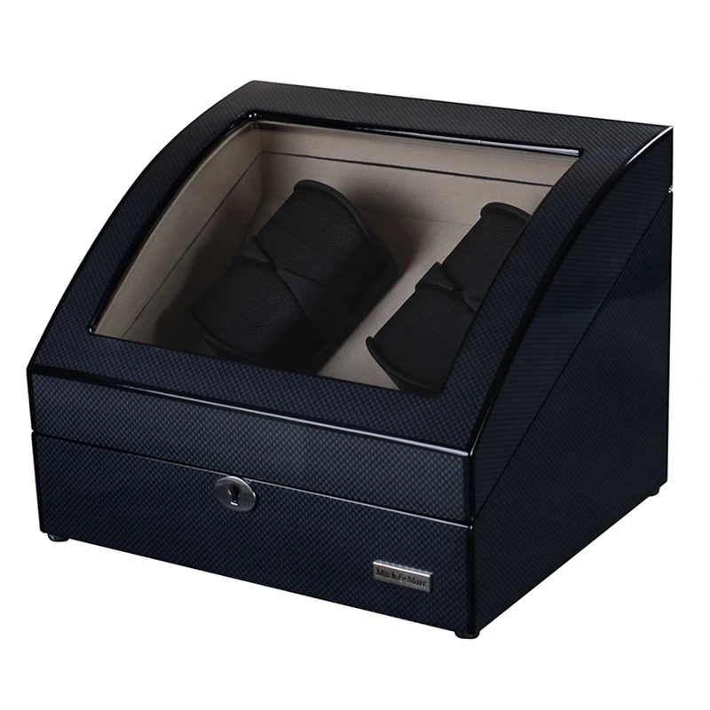 Часы Winder Box чехол для хранения шейкер дисплей автоматический деревянный два