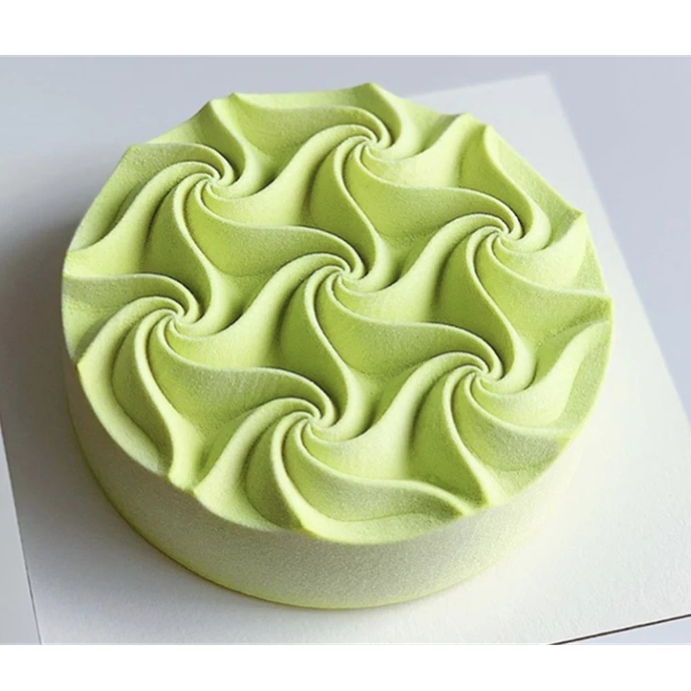 

Silicone Mousse Cake Mould Silicone 3D Mold Cake Baking Tray Mousse Bakeware Cake Decoration Tools Cake Tools