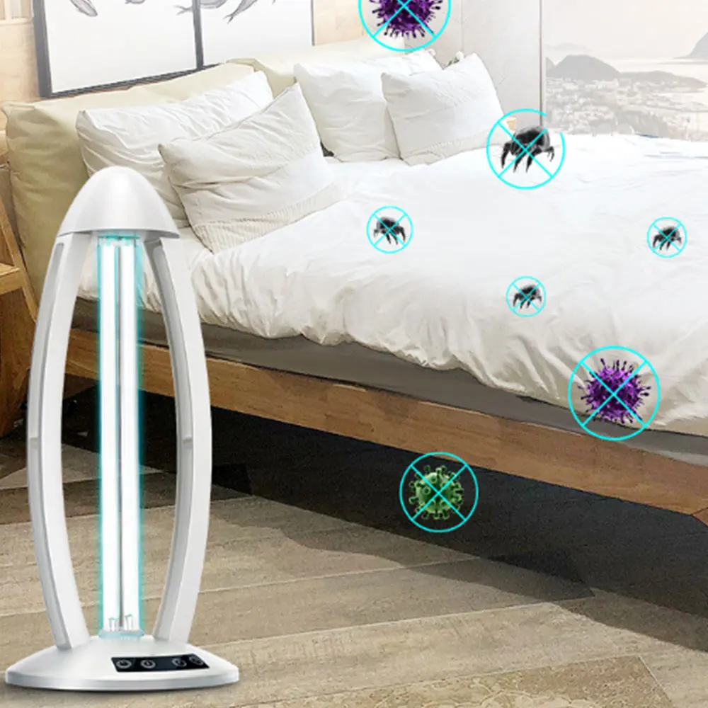 38 Вт УФ-лампа ультрафиолетовая озоновая бактерицидная лампа с таймером