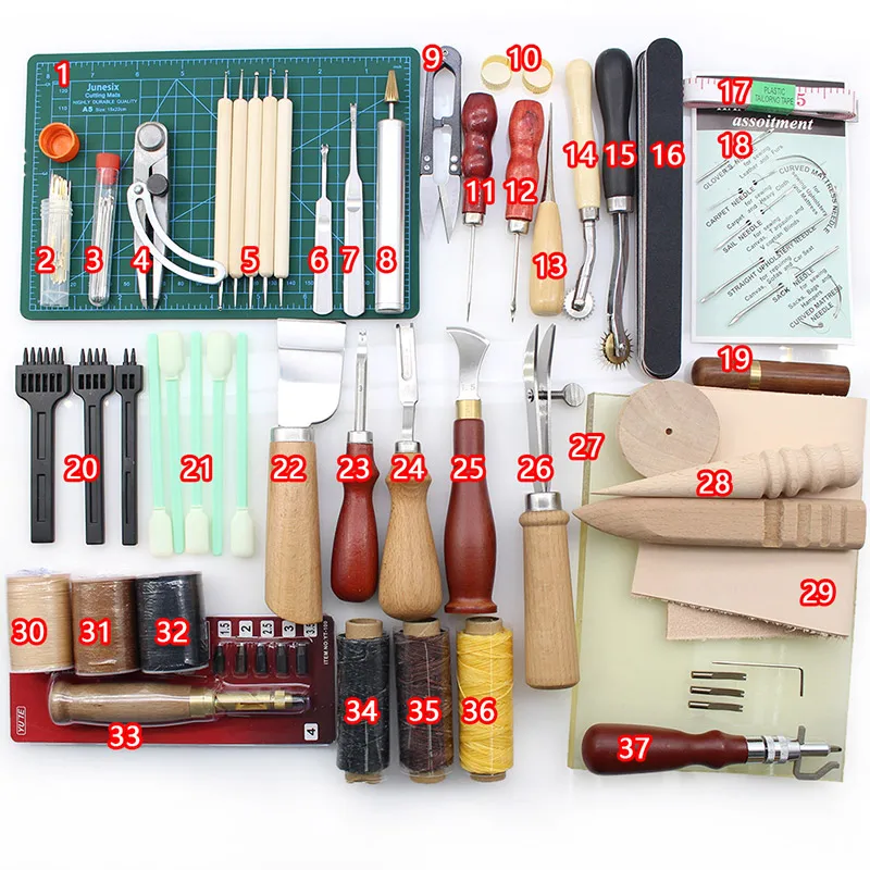 2020 набор инструментов для работы с кожей широкой лопатой режущая кромка