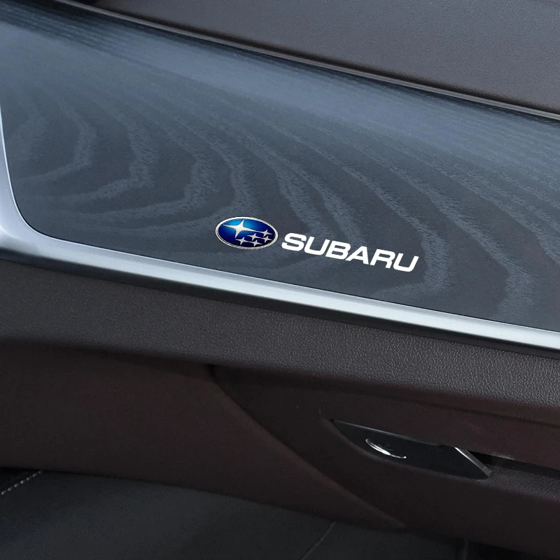 Car Side Window Glass Stickers DIY Accessories For Subaru Mpreza SG5 Human Lion Crosstrek Tribeca Forester XV Outback Ascent WRX |