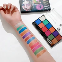 makeup paint 12 colors face pearlescent water soluble body painting set painted face and body painting cosplakeupy wholesale