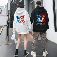 women darling in the franxx print hoodies plus size couples korean hooded sweatshirt autumn winter all match leisure streetwear